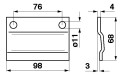 Docisk kosy Deutz Fahr M 922 M 1002 1.1116.060.193.00