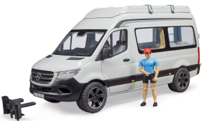MERCEDES SPRINTER CAMPER Z KIEROWCĄ BRUDER 1:16
