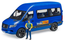 MERCEDES SPRINTER BUS Z KIEROWCĄ BRUDER 1:16