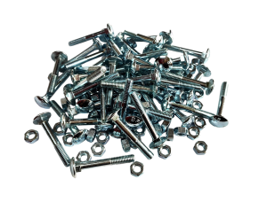 ŚRUBA ZAMKOWA M8x55mm Z NAKRĘTKA 50 SZTUK