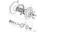 Zestaw uszczelnień wariatora młocarni John Deere Z44823 Z42031 Z42032 Z44828