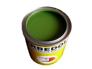 Lakier farba Krone Erbedol zielony 750ml od 91r