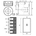 Zestaw naprawczy silnika Massey Ferguson Perkins 3640483M91 40283 U5MK0040