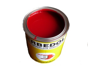 Lakier farba Steyr Erbedol czerwony 750ml do 1977r 3296