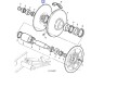 Zestaw uszczelniający wariator jazdy John Deere AH12466 AZ17932 Z11460 AH12465