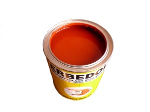 Lakier farba Fiat Erbedol brazowy pomaranczowy 8340