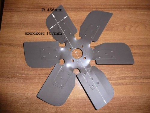 Wiatrak wentylator MF Massey Ferguson 2485C816 3637938M1 3637938M1