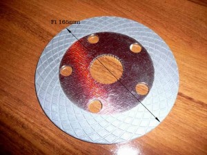 Tarcza hamulcowa Renault Ceres 7700016494