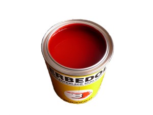 Lakier farba Kola Erbedol czerwony 750ml 3272