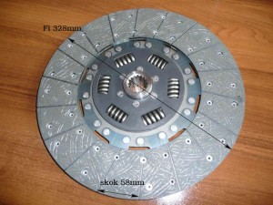 Tarcza sprzeglowa Renault  106-54 110-14 110-54