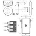 Zestaw naprawczy silnika Case International 3218668R94 100mm