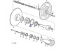 Zestaw uszczelniający wariator jazdy John Deere H84666 H84672 H85996 AH96135