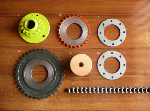 Zestaw naprawczy elewatorów Claas 619163 654321 617214 619533 619234