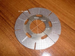 Tarcza hamulcowa Massey Ferguson 2640 3635 3045475M3, 3715250M1, 3715250M2