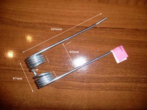 Palec nagarniacza motowidła słomy Massey Ferguson 919601M1