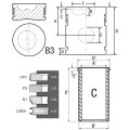 Zestaw naprawczy silnika John Deere AR6327 108mm