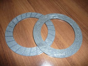 Okładzina tarczy sprzegłowej 181 x 127 x 3.5mm MF Claas John Deere Fendt Case Ford Renault Lanidni Same Deutz Fahr