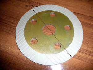 Tarcza hamulcowa Renault Cergos Ergos Ceres 7700014997