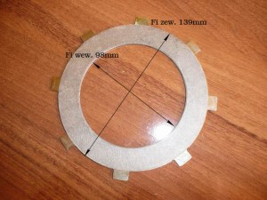 Tarcza cierna skrzyni biegów Fendt 206V 182111200130