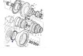 Zestaw uszczelnień przekładni młocarni John Deere AZ40355 AZ28619 AZ37367