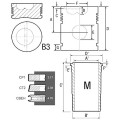 Zestaw naprawczy silnika Case International 3218759R95