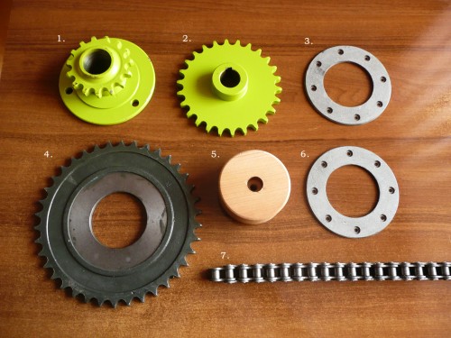 Zestaw naprawczy wytrząsaczy podsiewacza Claas 619163 619549 610330 617214 619533 619234