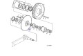 Zestaw uszczelnień wariatora jazdy John Deere AH87141 AH87140 H84667